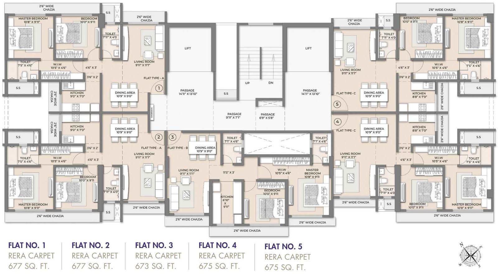 Elegant-Residency-Codename-Curve-Floor-Plan